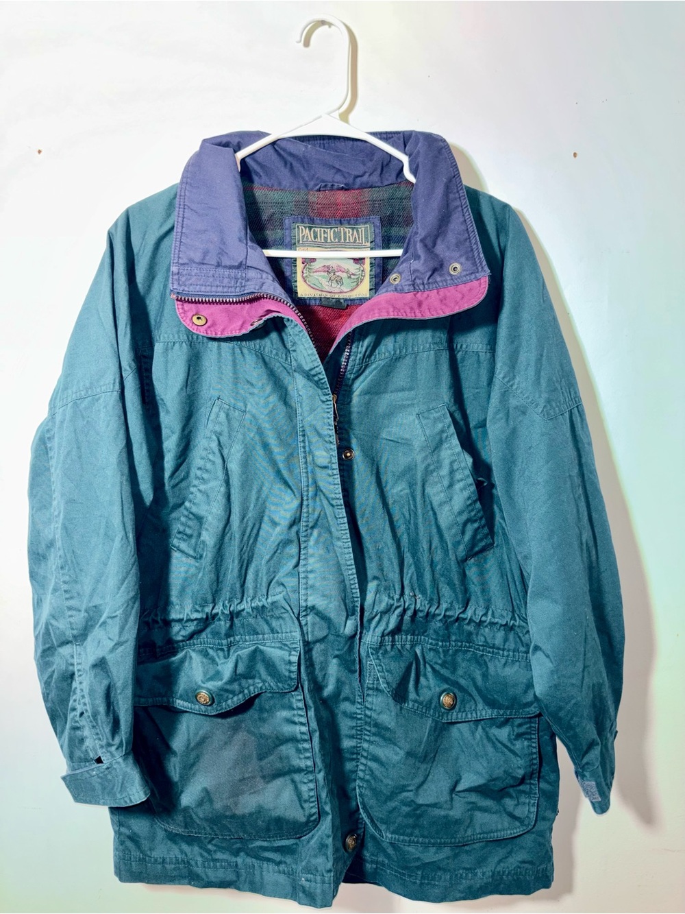 Pacific Trail Teal Jacket with Purple and Magenta Accents